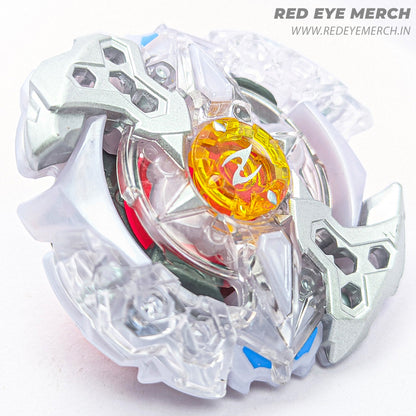 Takara Tomy Galaxy Zeus [White] Beyblade Burst - Red Eye Merch