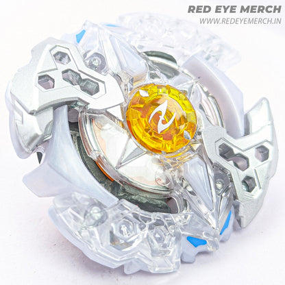 Takara Tomy Galaxy Zeutran [White] Beyblade Burst - Red Eye Merch