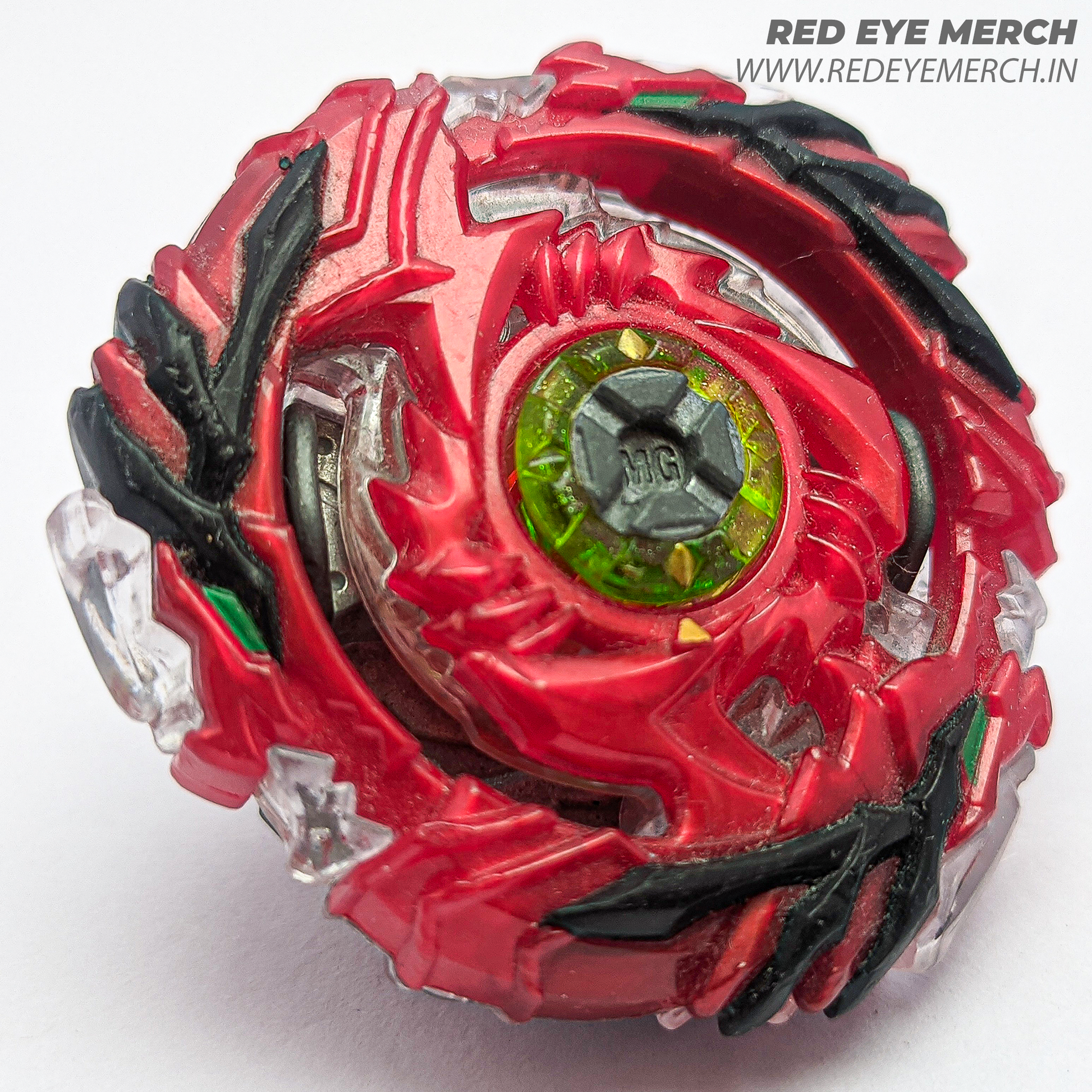 Drain Fafnir Red Beyblade Burst Red Eye Merch