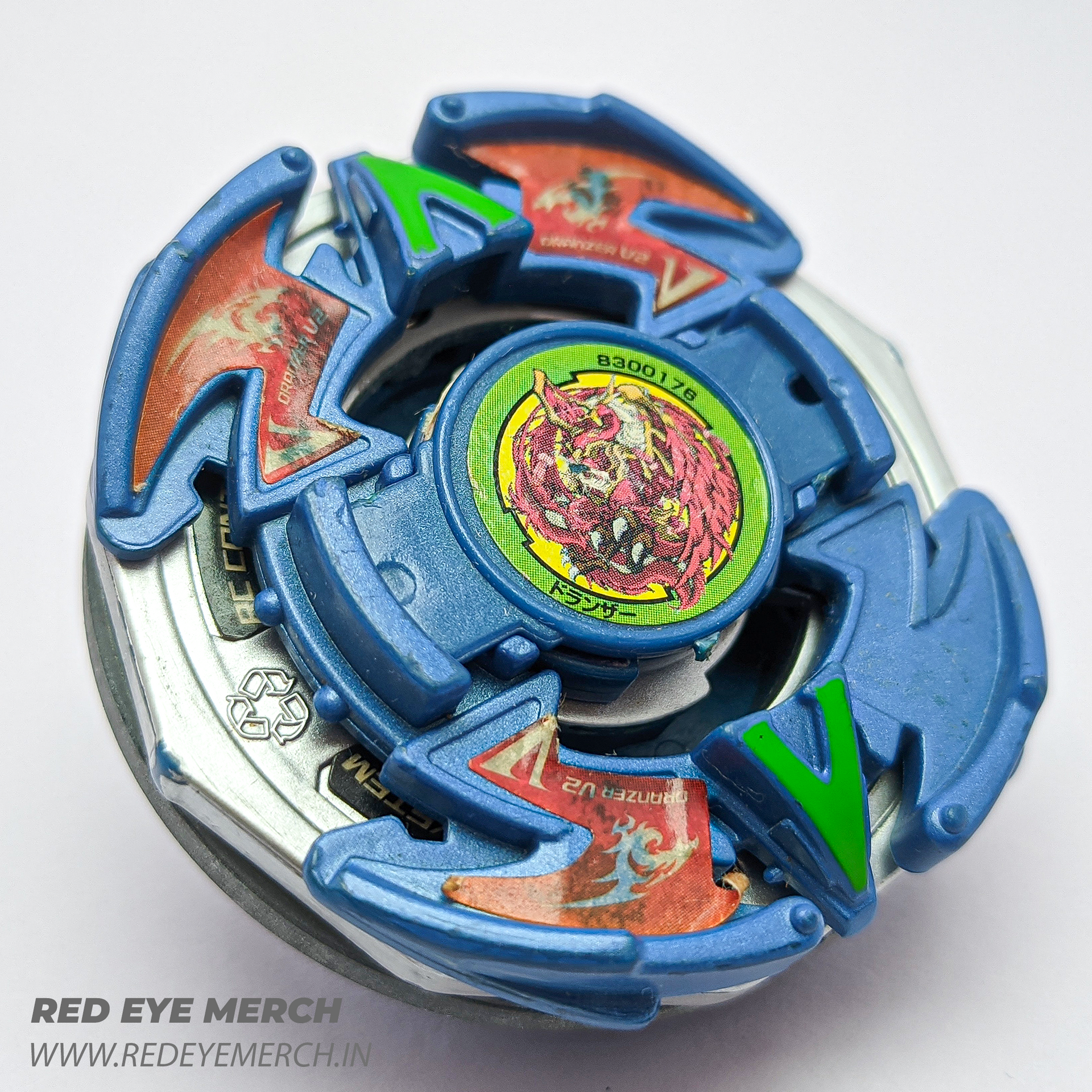 TAKARA TOMY Dranzer V2 Rc Version Beyblade Burst Red Eye Merch