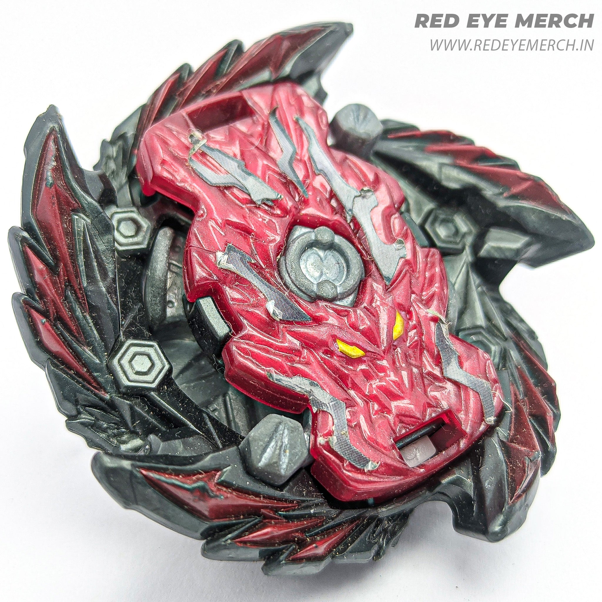 Takara Tomy Erase Bahamut [Red/Black] [With Dash Driver] Beyblade Burs ...
