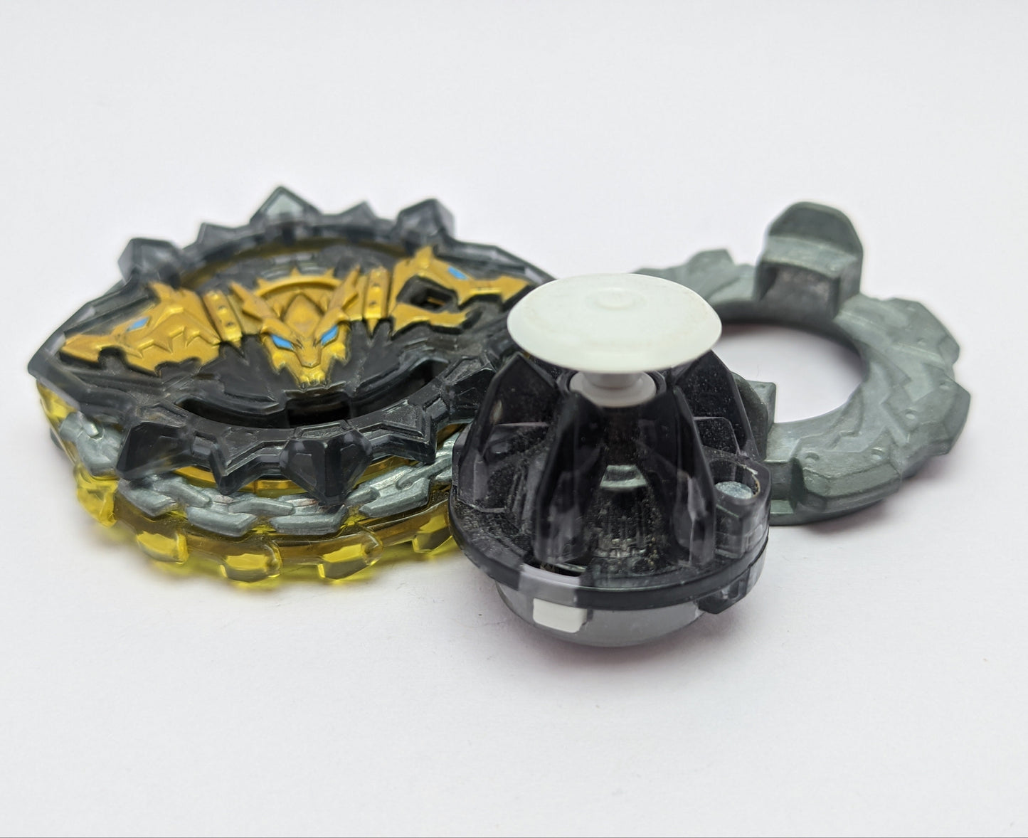 Hazard Kerbeus Black And Gold (3) Beyblade Red Eye Merch