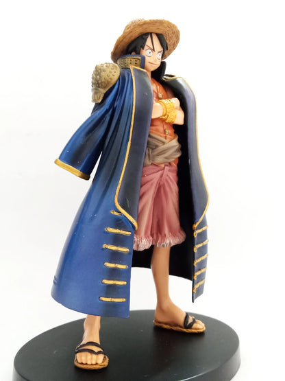 One Piece - Monkey D Luffy - The Grandline Men DXF Figure Vol.4 - Blue Coat Version - Banpresto - Red Eye Merch