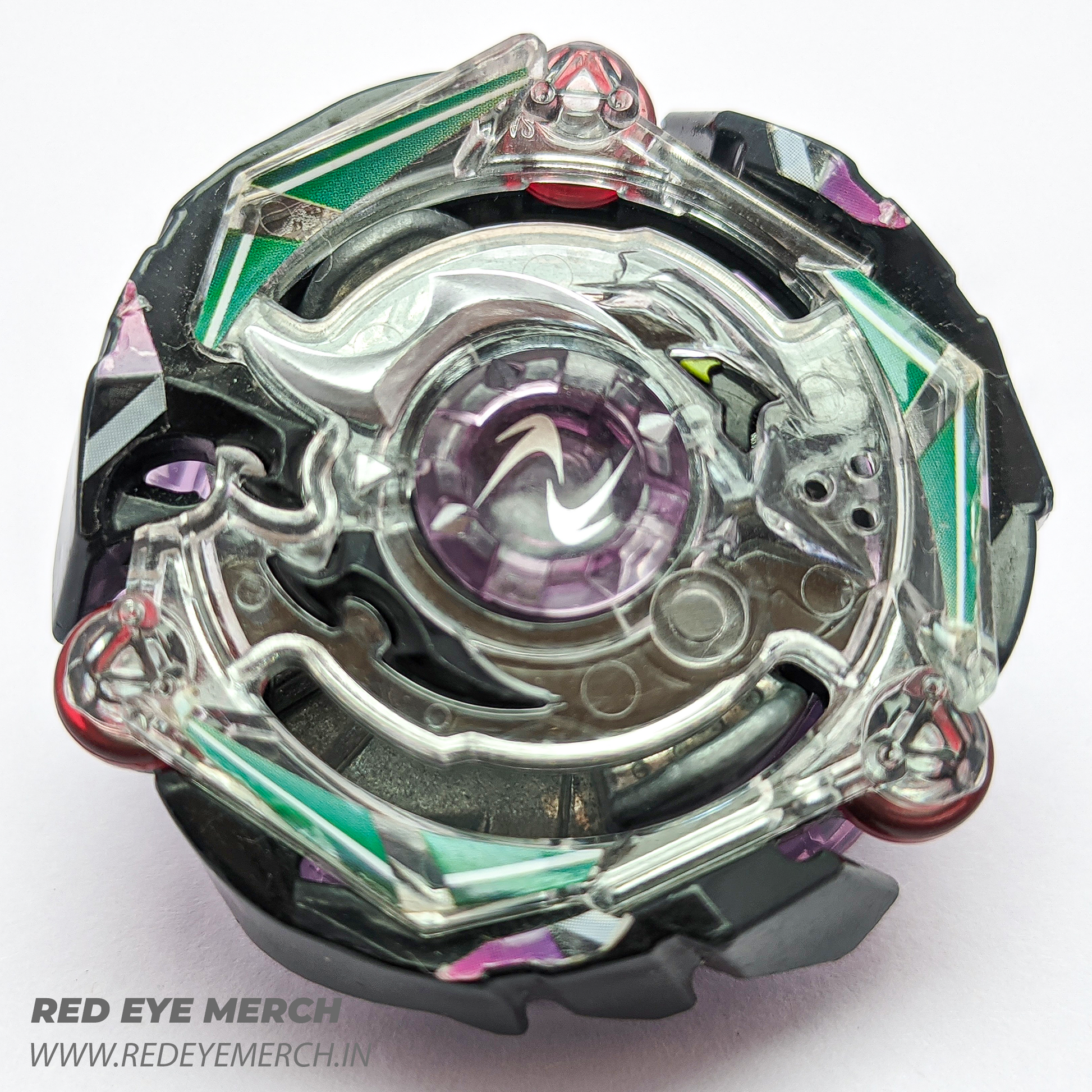 Kinetic Satomb (1) Beyblade Burst Red Eye Merch