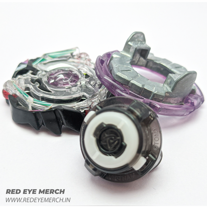Kinetic Satomb (3) Beyblade Burst Red Eye Merch