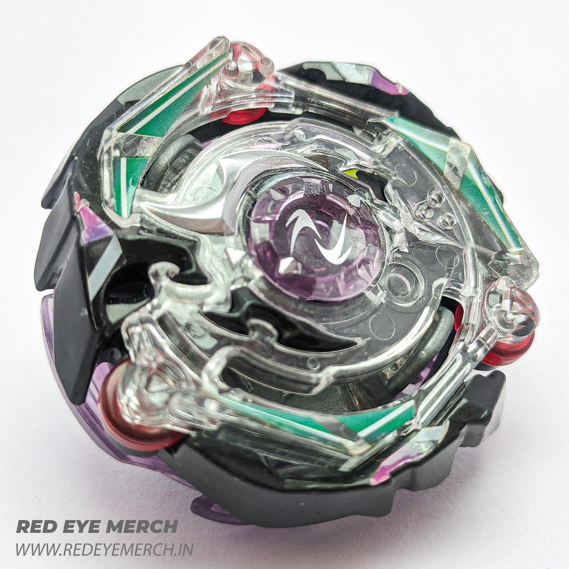 Kinetic Satomb Beyblade Burst Red Eye Merch