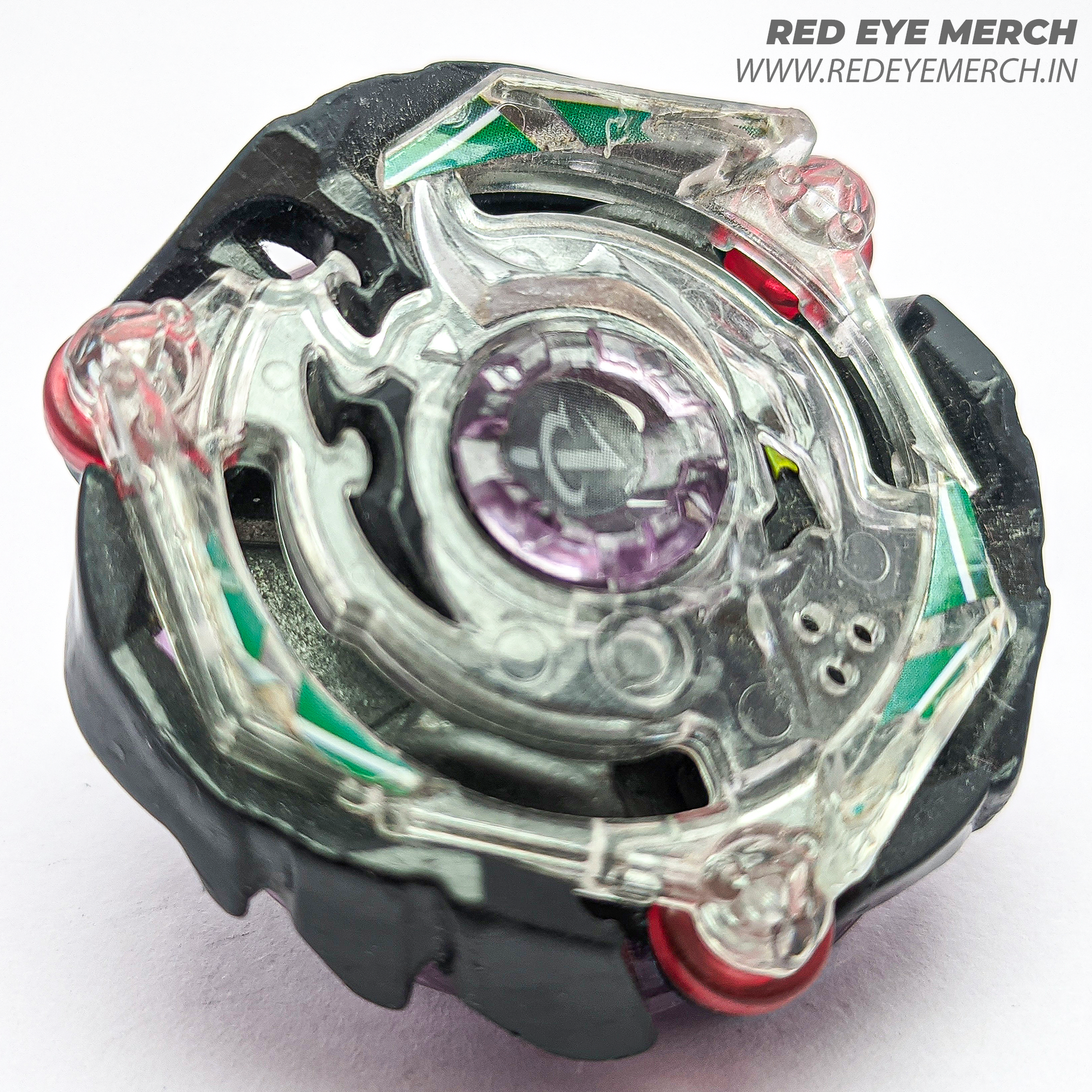 Kinetic Satomb Beyblade Burst Red Eye Merch