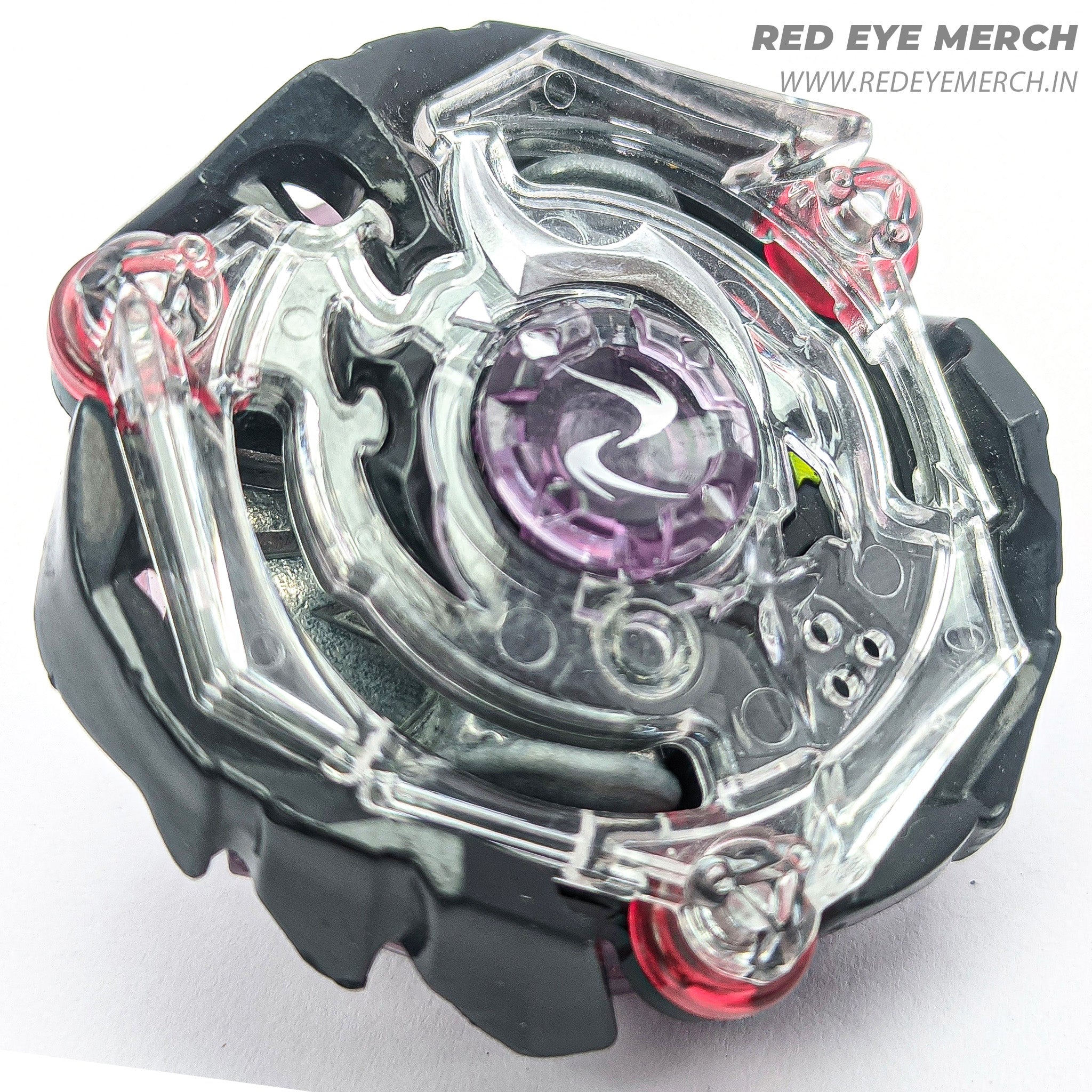 Takara Tomy Kinetic Satomb S3 2Glaive Loop Beyblade Burst – Red Eye Merch