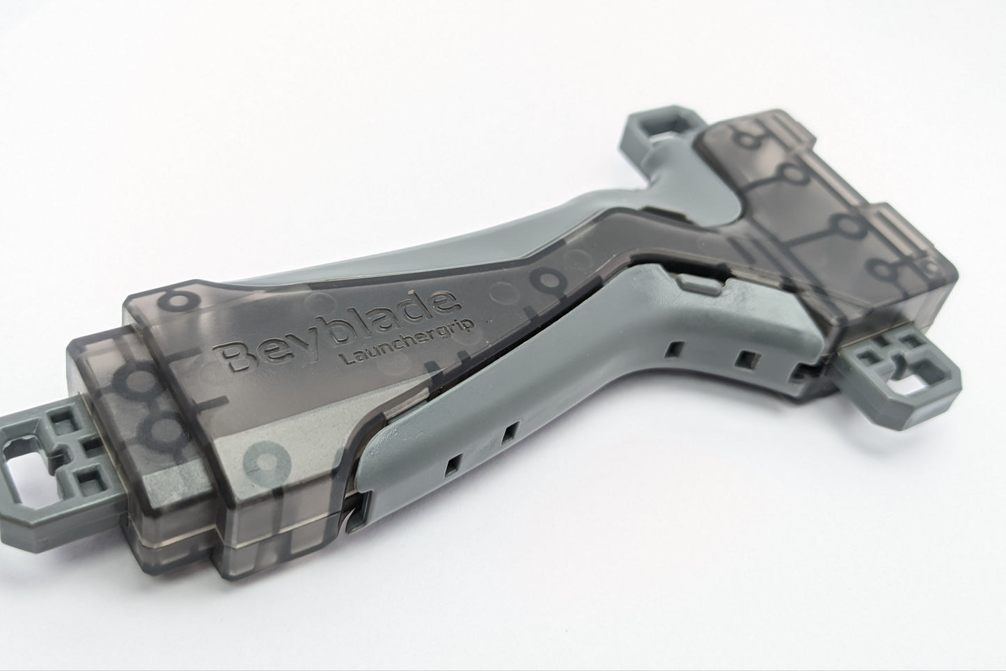 Launcher Grip [Gun Metal Grey] Red Eye Merch (1)