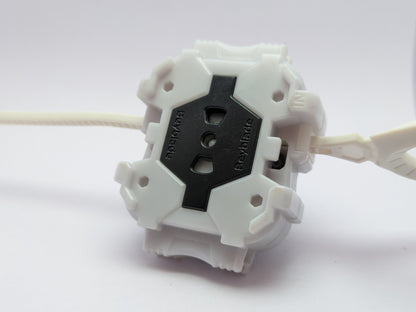 TAKARA TOMY Ripcord Launcher (White) Right Spin Beyblade Burst - Red Eye Merch