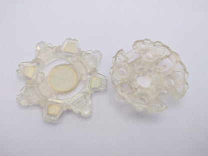 Takara Tomy Draciel F Clear Version [Chip] [Attack Ring] [Base] Beyblade Plastic Gen