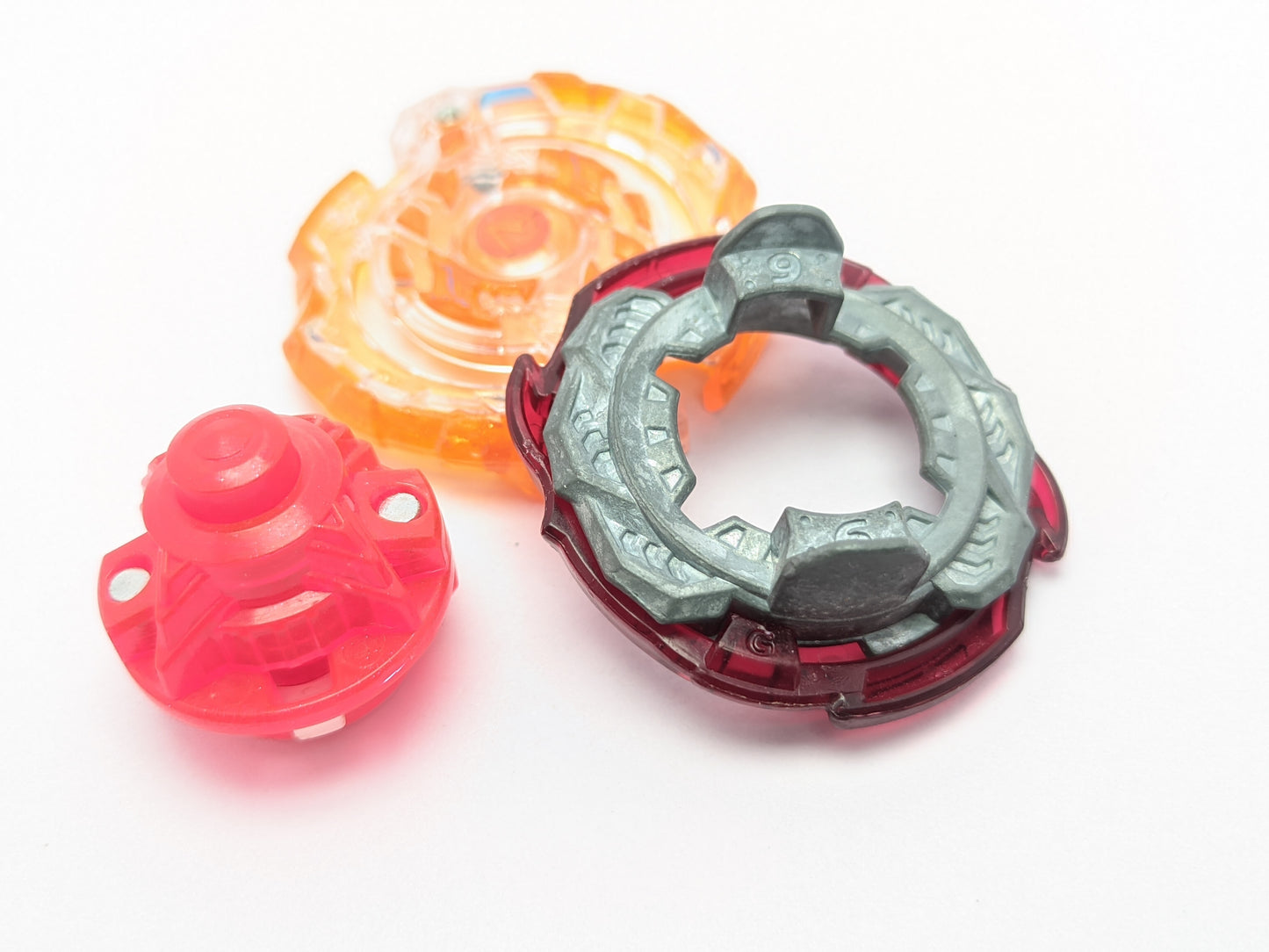 Takara Tomy Jail Jormungand 6Glaive Nothing [Rare] Beyblade Burst - Red Eye Merch