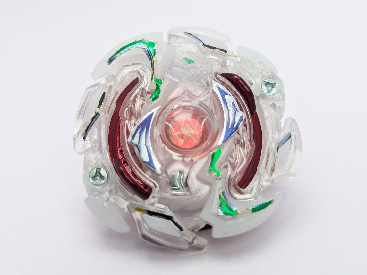 Takara Tomy Wild Wyvern Infinity Yielding [White] Beyblade Burst Red Eye Merch