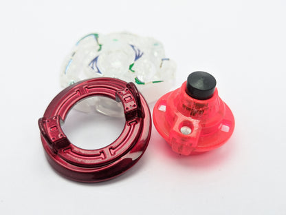 Takara Tomy Wild Wyvern Infinity Yielding [White] Beyblade Burst Red Eye Merch