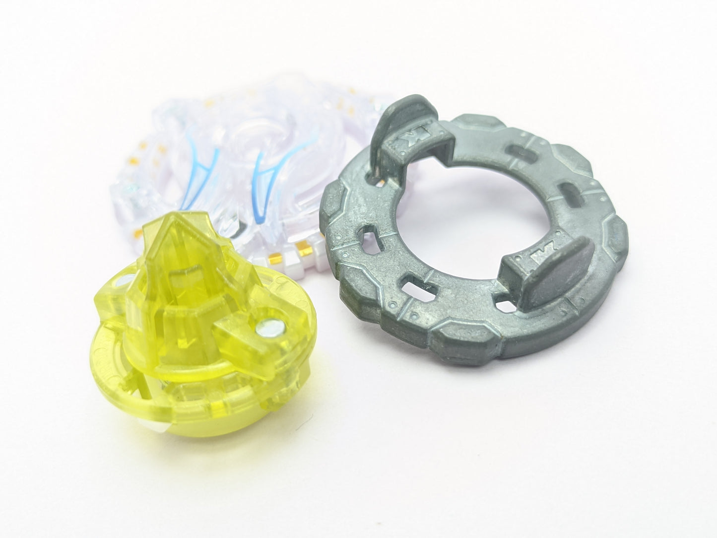 Takara Tomy Acid Anubis [White] Beyblade Burst - Red Eye Merch