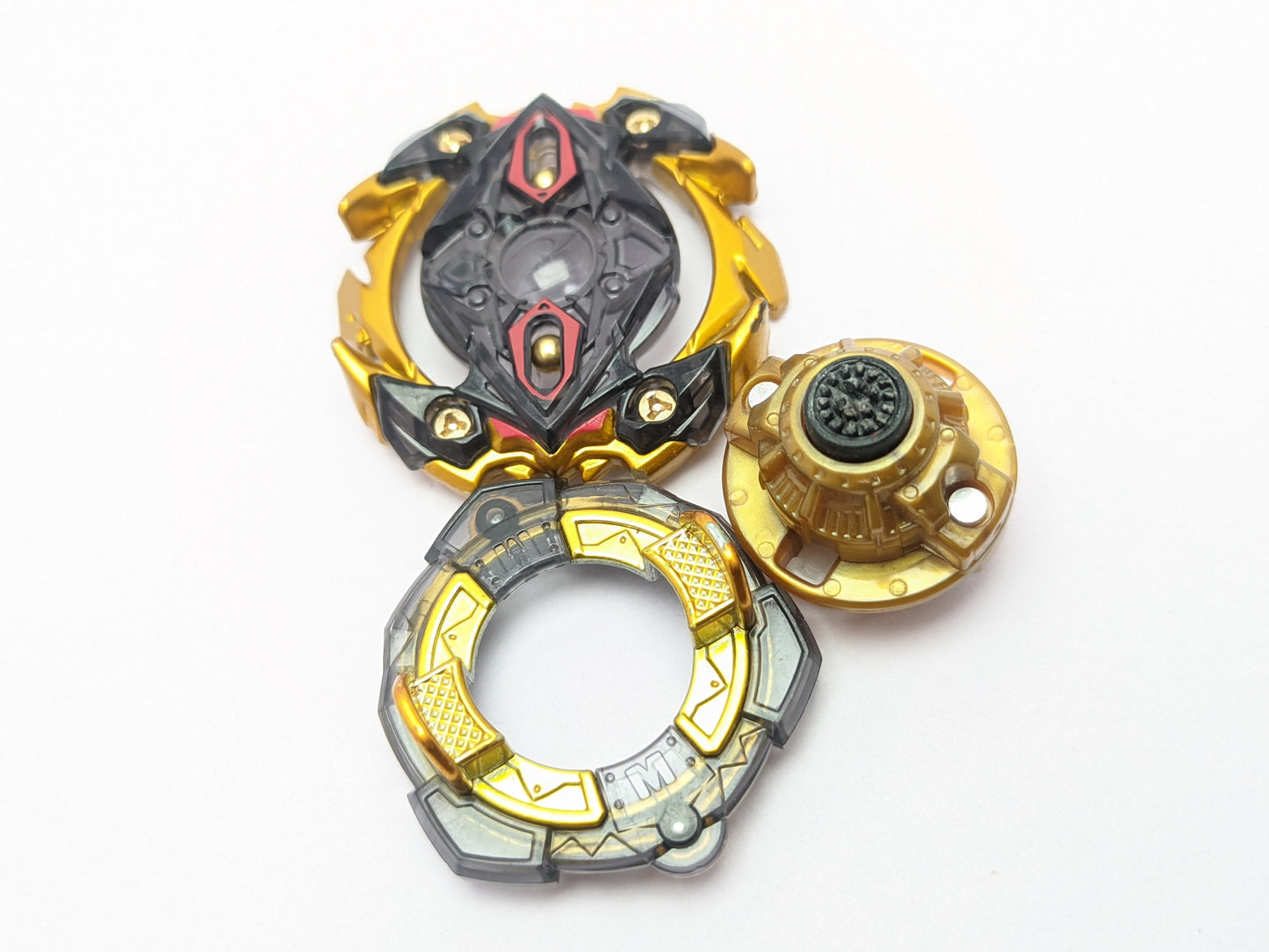 Takara Tomy Zillion Zeutran [GOLD] Infinity Weight Beyblade Burst - Red Eye Merch