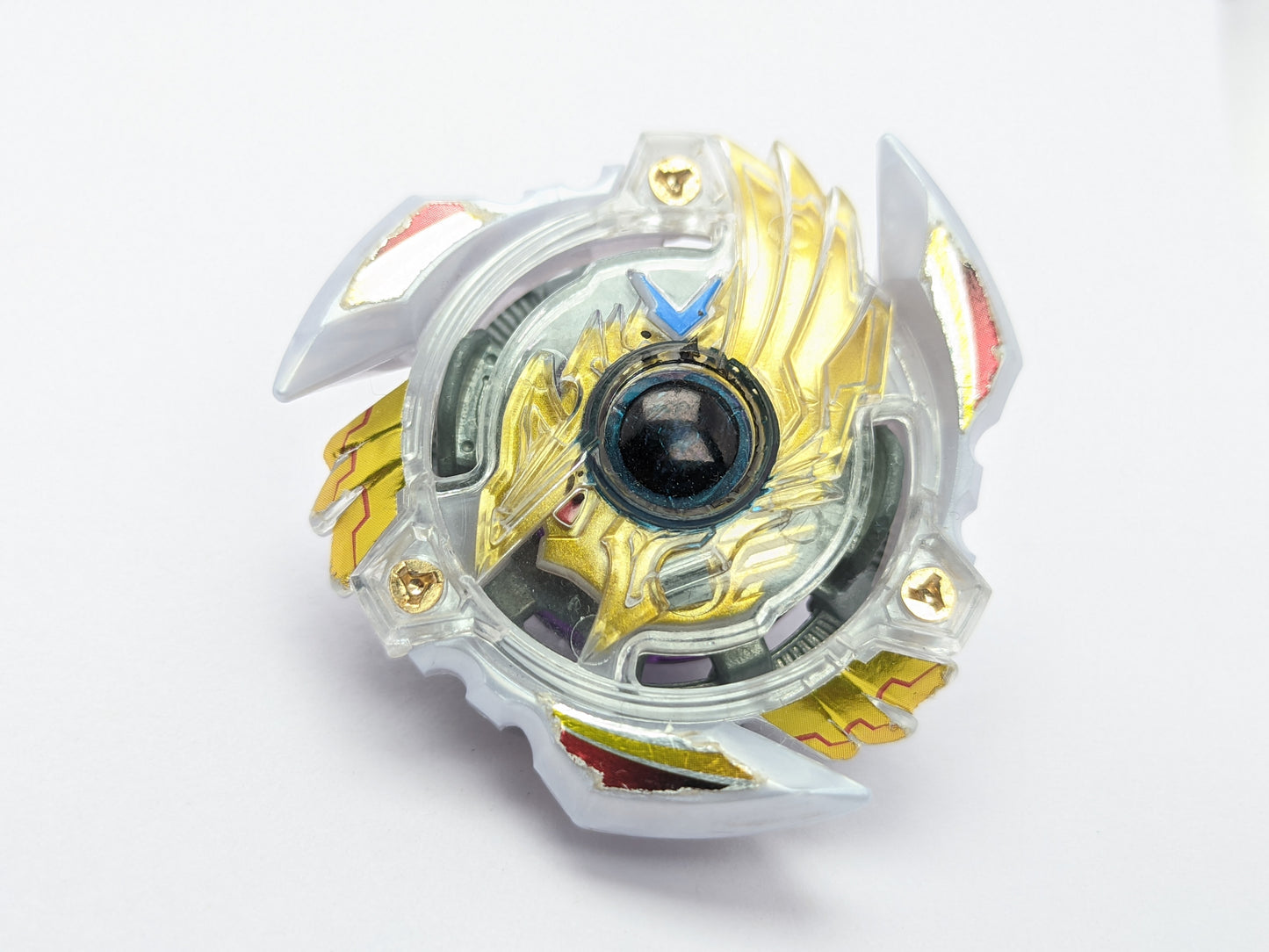 Takara Tomy Victory Valtryek [White/Gold] Beyblade Burst - Red Eye Merch