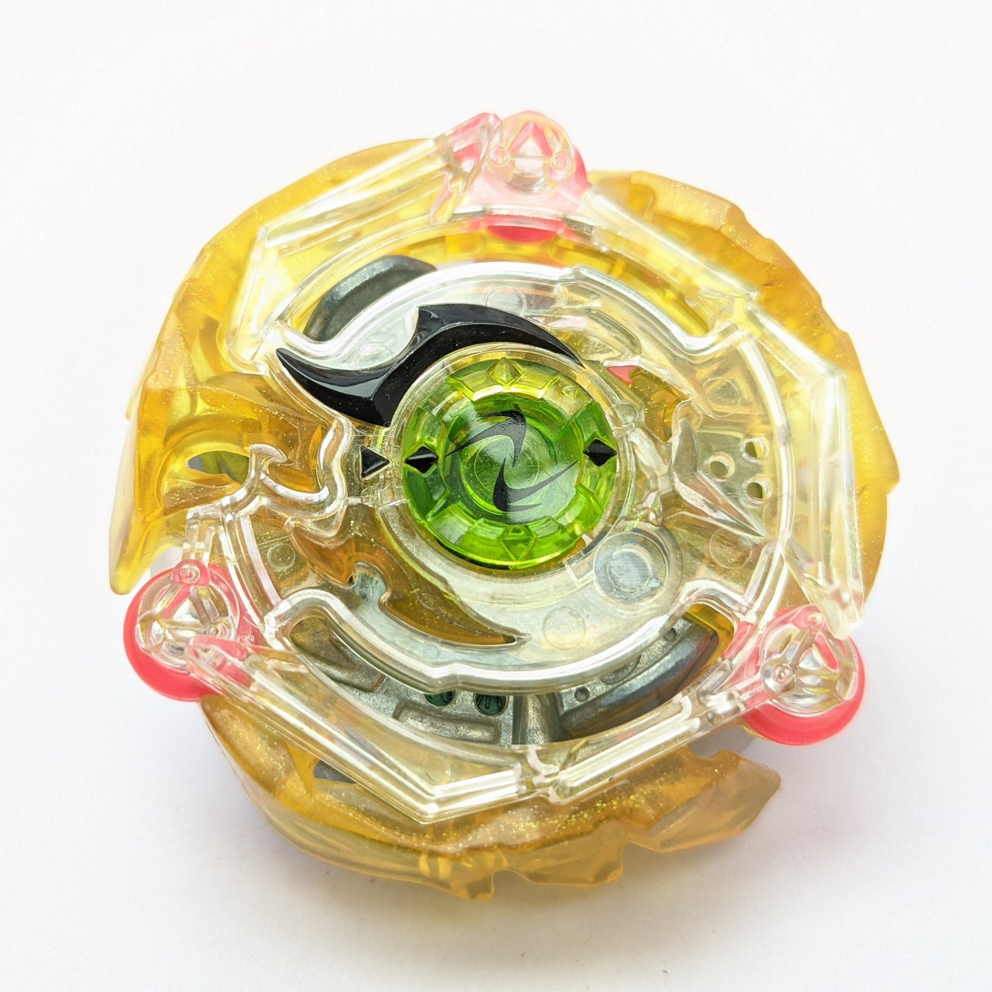 Takara Tomy Kinetic Satomb [Yellow] 5 Guard - Beyblade Burst - Red Eye Merch