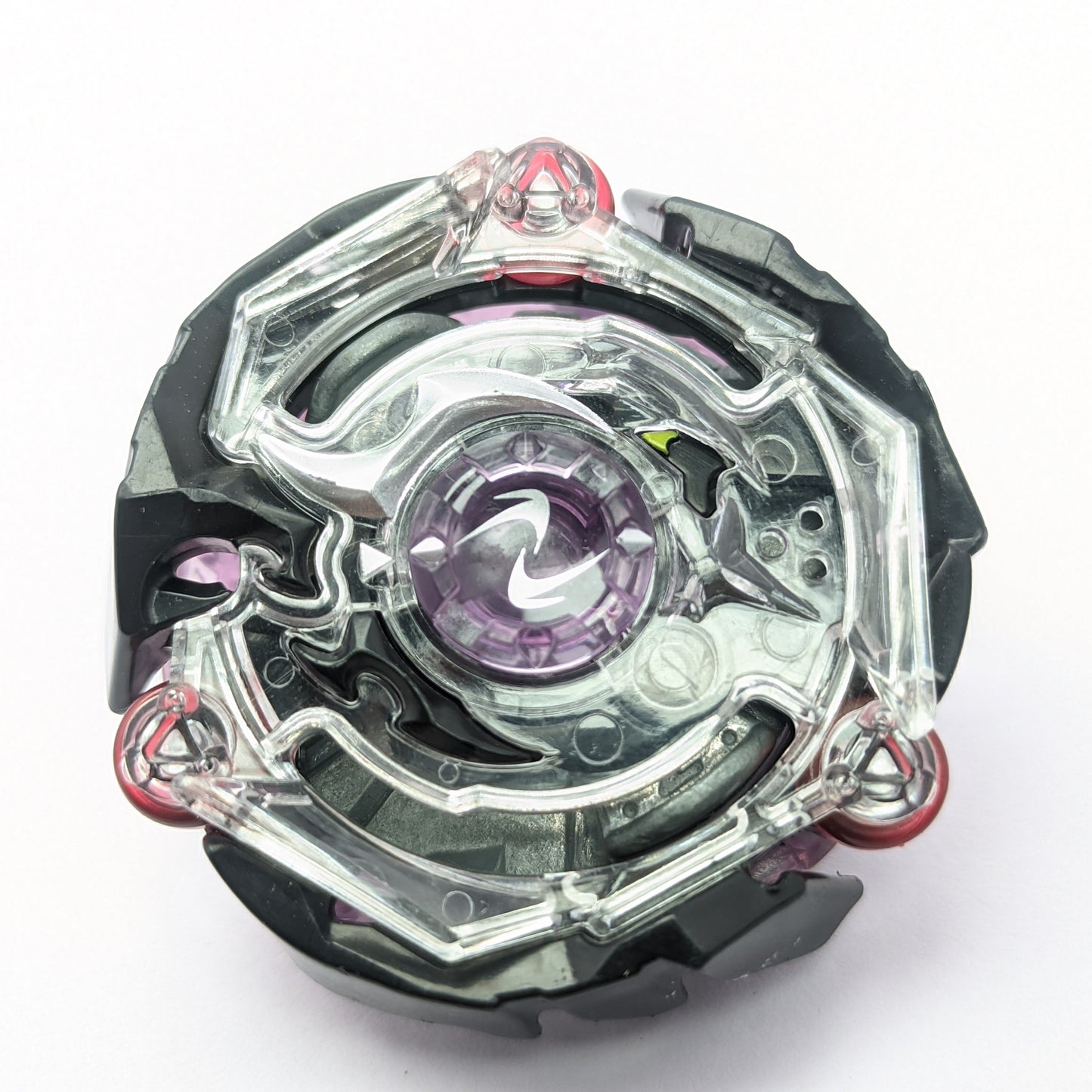 Takara Tomy Kinetic Satomb S3 2Glaive Loop - Beyblade Burst - Red Eye Merch