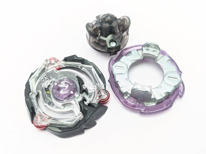 Takara Tomy Kinetic Satomb S3 2Glaive Loop - Beyblade Burst - Red Eye Merch