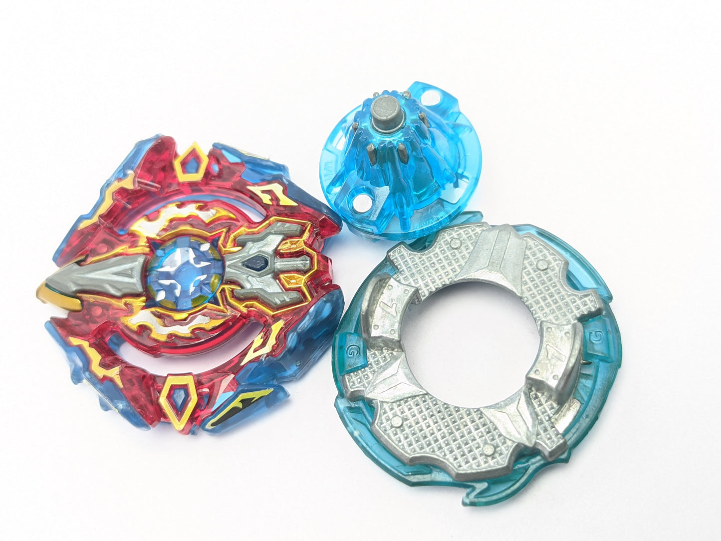 Takara Tomy Surge Xcalius 1 Iron - Beyblade Burst - Red Eye Merch