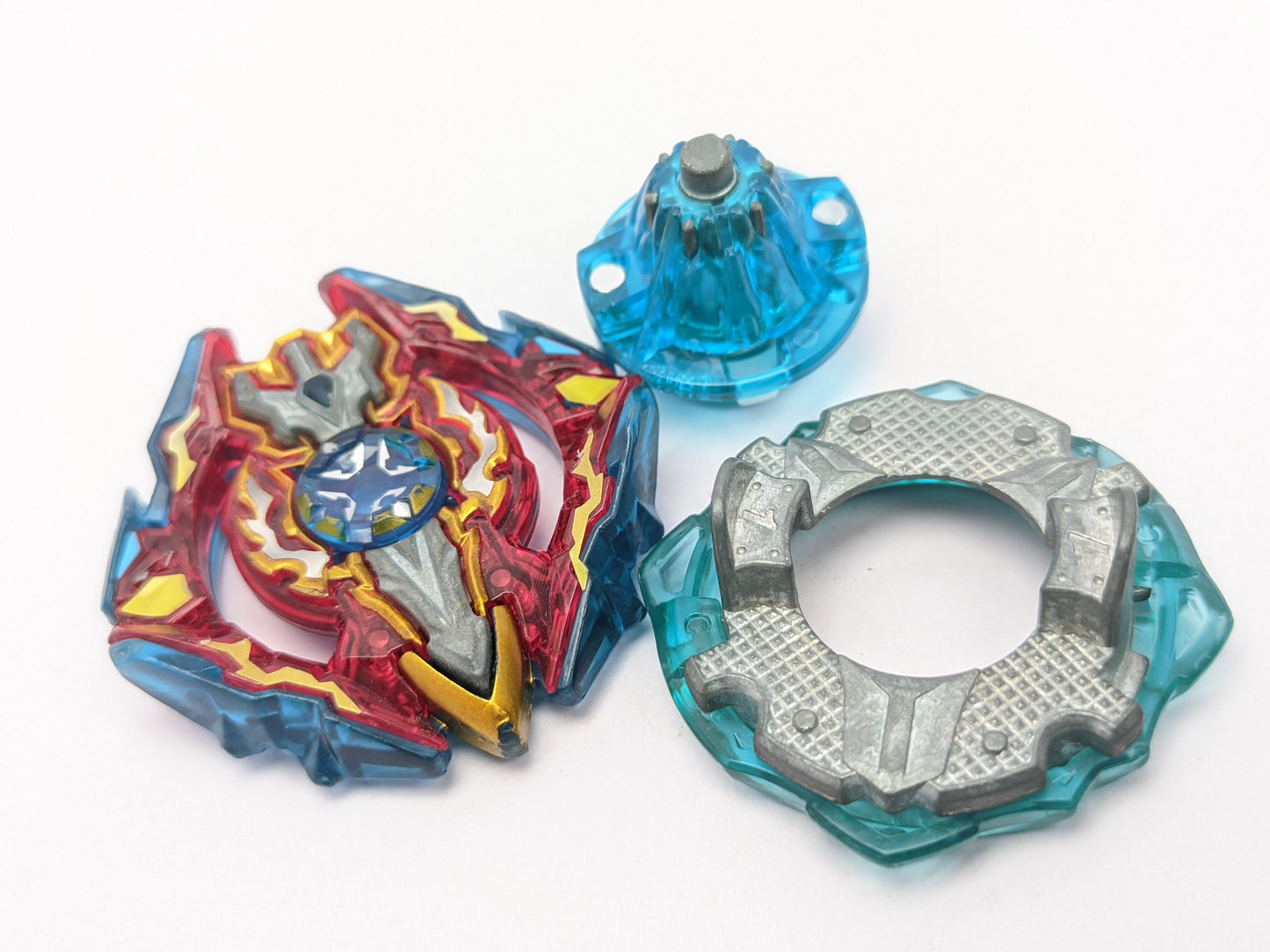 Takara Tomy Surge Xcalius X3 1 Iron - Beyblade Burst - Red Eye Merch