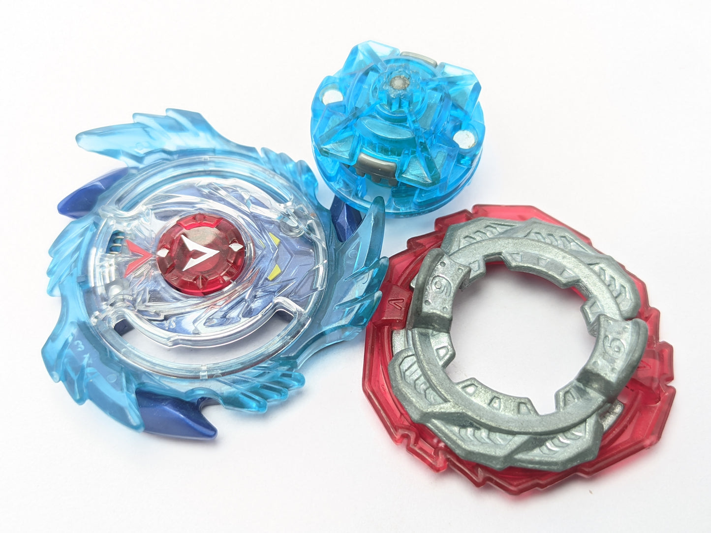 Takara Tomy Genesis Valtryek V3 6Vortex Reboot - Beyblade Burst - Red Eye Merch
