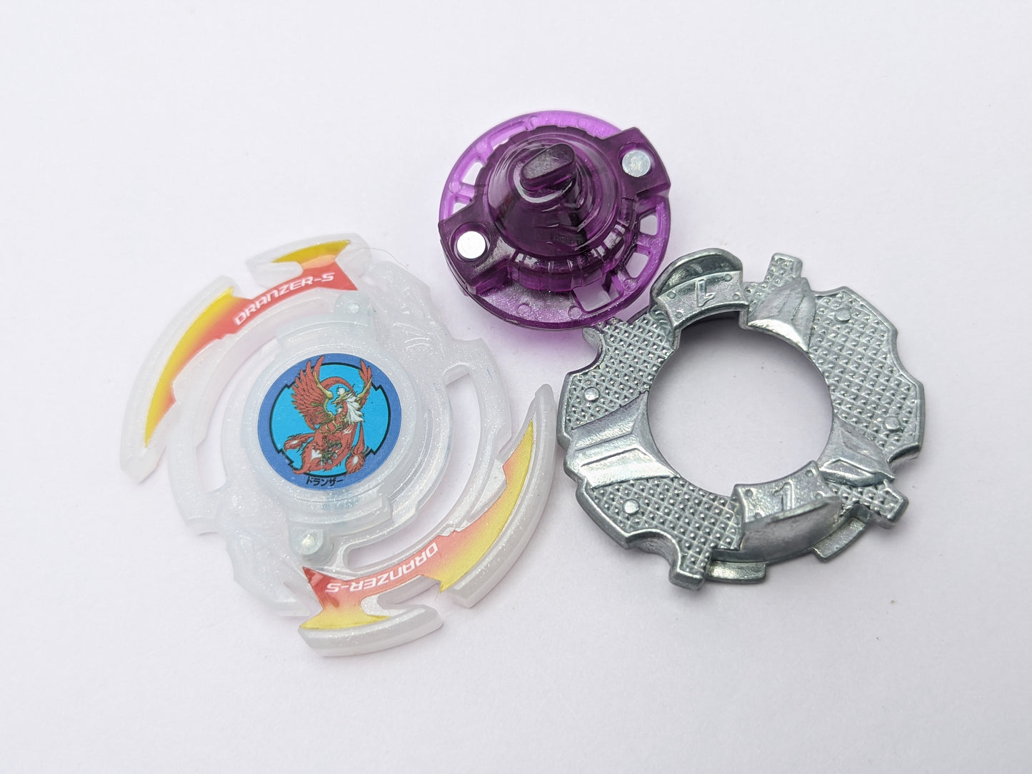 Takara Tomy Dranzer Spiral [White] Beyblade Burst - Red Eye Merch