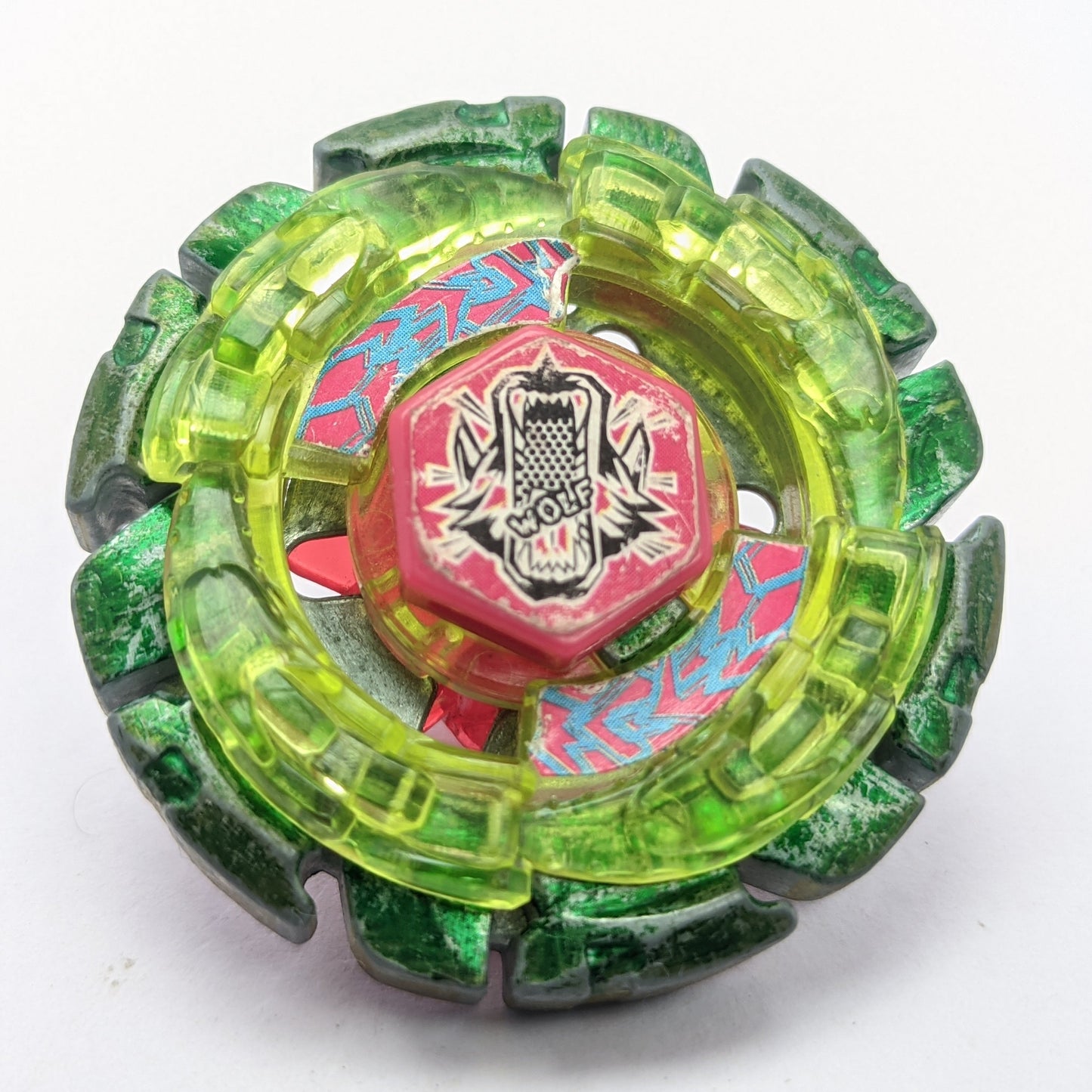 Takara Tomy Dark Wolf DF145FS [GREEN] Beyblade Metal Fusion | Red Eye Merch