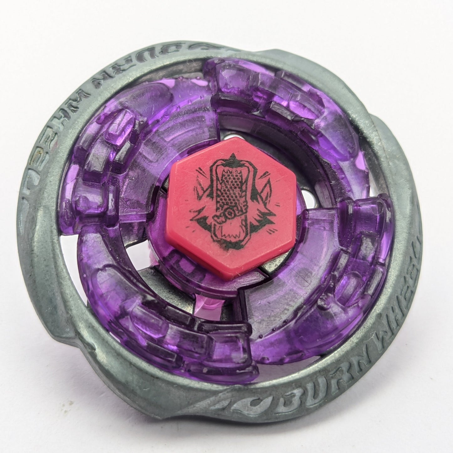 Takara Tomy Burn Wolf [Purple] Beyblade Metal Fusion | Red Eye Merch