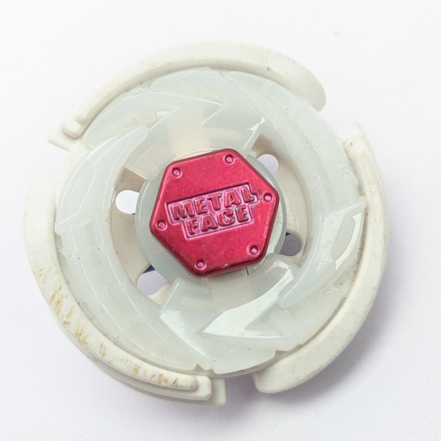 Takara Tomy Storm Pegasus White [Metal Face] Beyblade Metal Fusion | Red Eye Merch