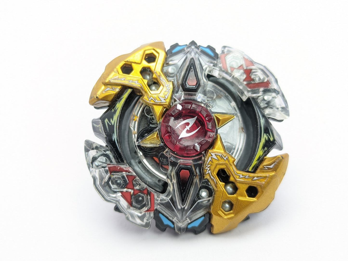 Takaratomy Galaxy Zeutron - Beyblade Burst - Red Eye Merch