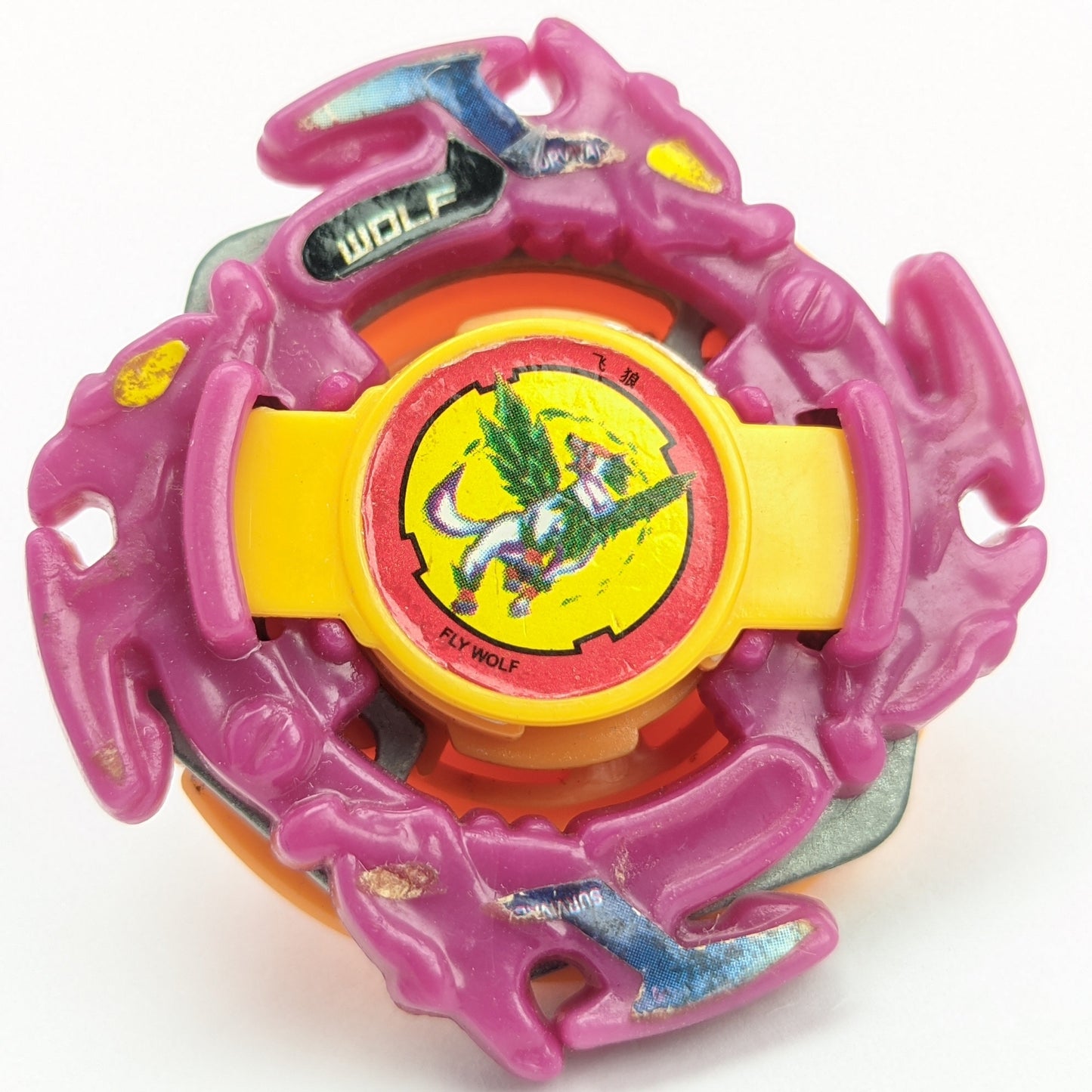 Takaratomy Wolborg Pink Beyblade Original Series Red Eye Merch