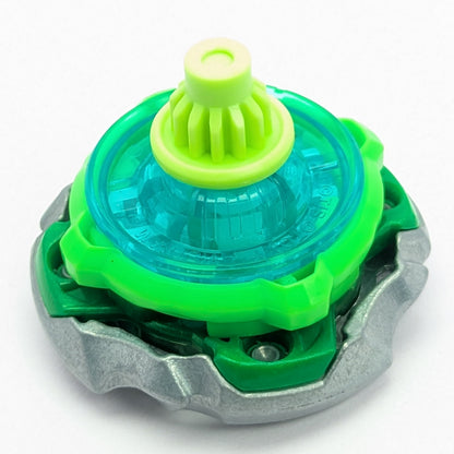 Takaratomy Hells Scythe 4-80LF [Green Version] Beyblade X Red Eye Merch
