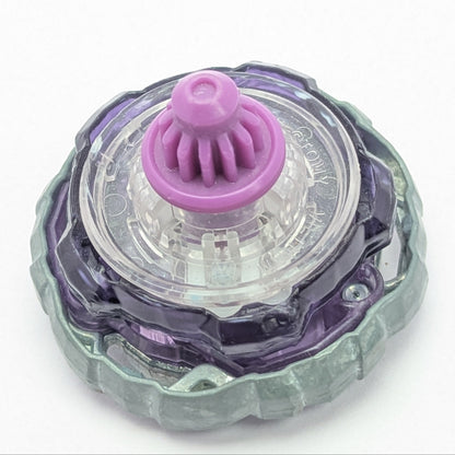 Takaratomy Knight Shield 5-80T [Purple] Beyblade X Red Eye Merch