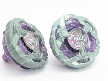 Takaratomy Knight Shield 5-80T [Purple] Beyblade X Red Eye Merch