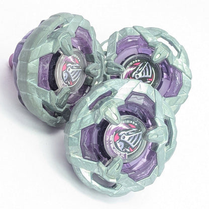 Takaratomy Knight Shield 5-80T [Purple] Beyblade X Red Eye Merch