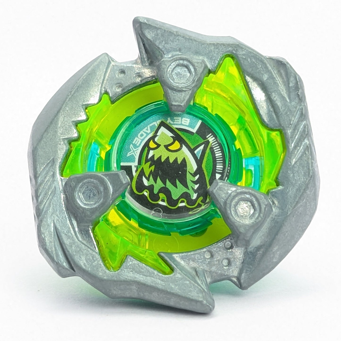 Takaratomy Shark Edge 3-80F [Green] Beyblade X Red Eye Merch