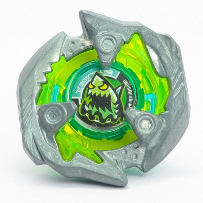 Takaratomy Shark Edge 3-80F [Green] Beyblade X Red Eye Merch