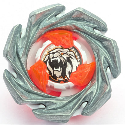 Takaratomy Leon Crest 9-80K [WHITE] Beyblade X Red Eye Merch
