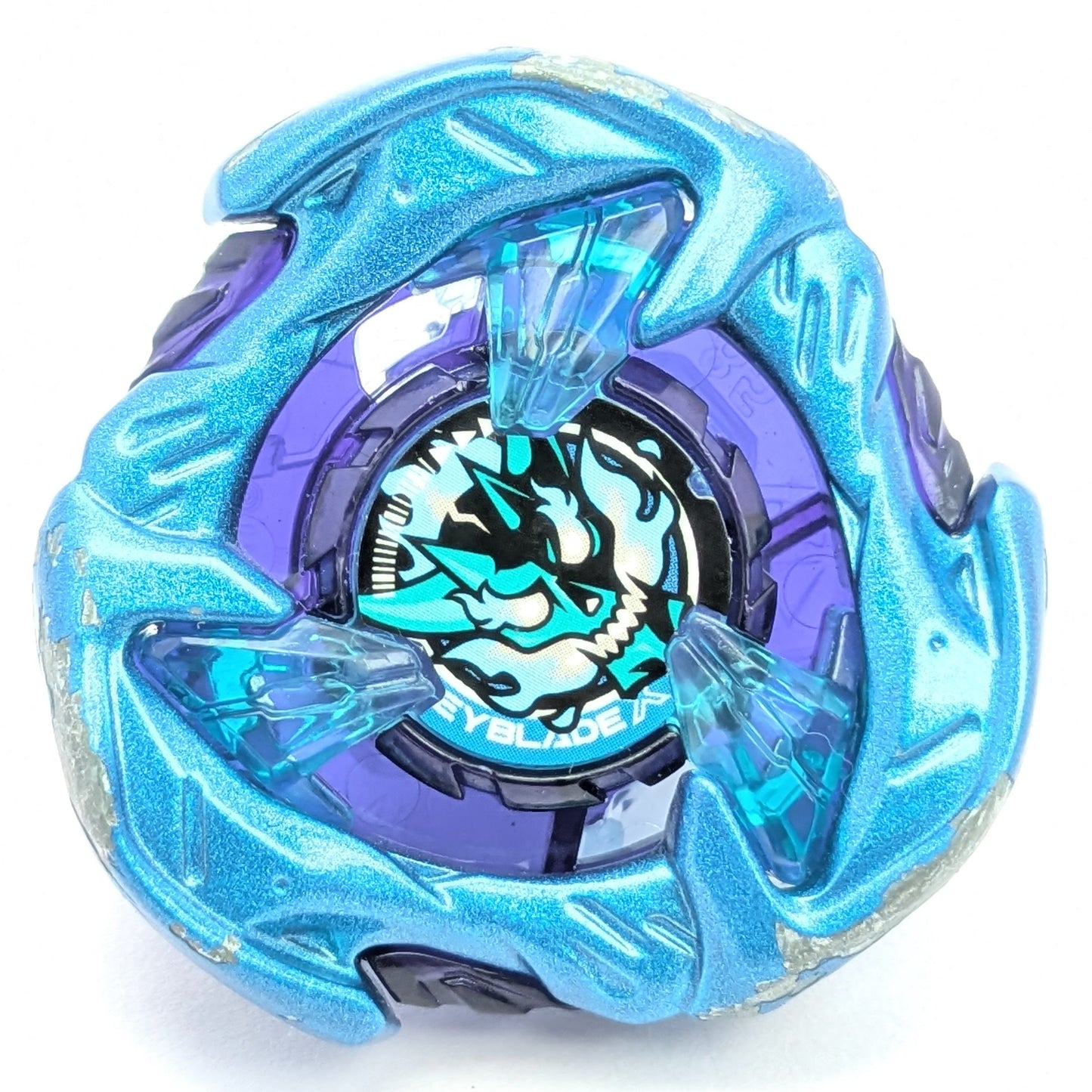 Takaratomy Hells Hammer Metal Coat Blue Beyblade X Red Eye Merch