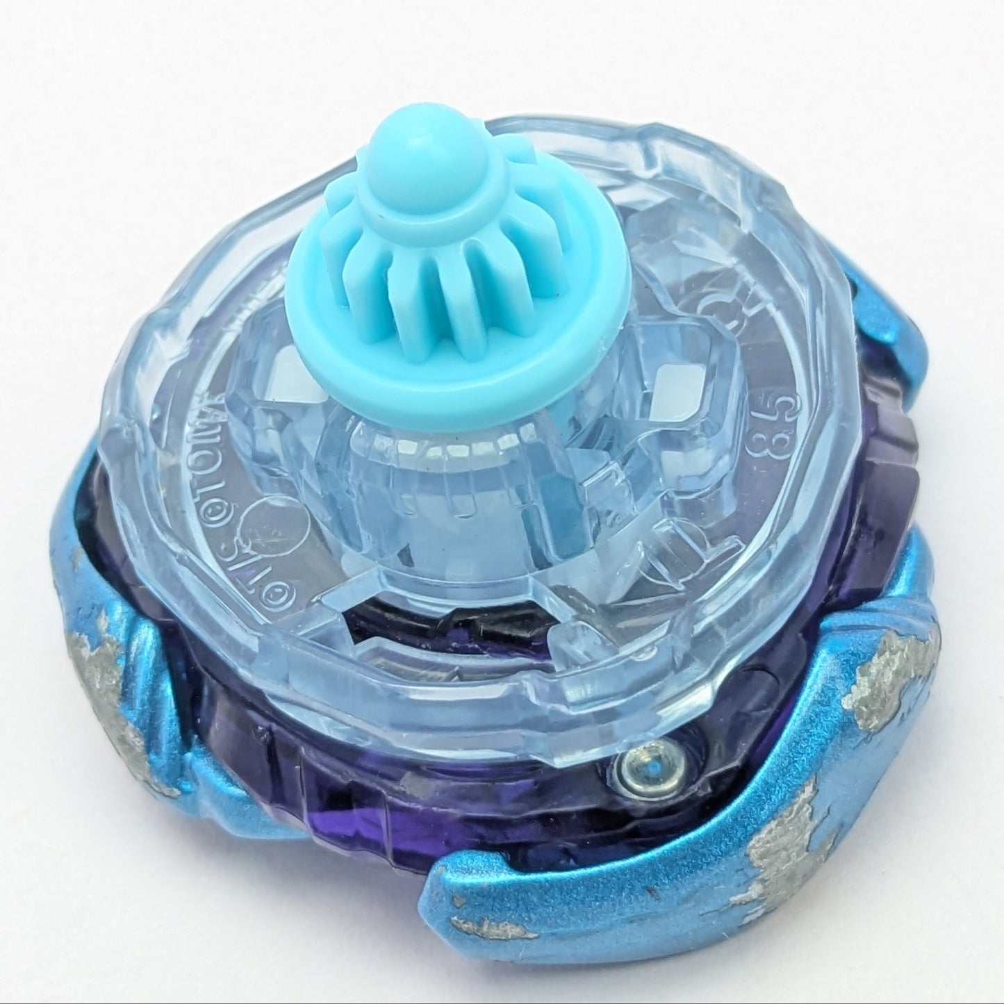 Takaratomy Hells Hammer Metal Coat Blue Beyblade X Red Eye Merch