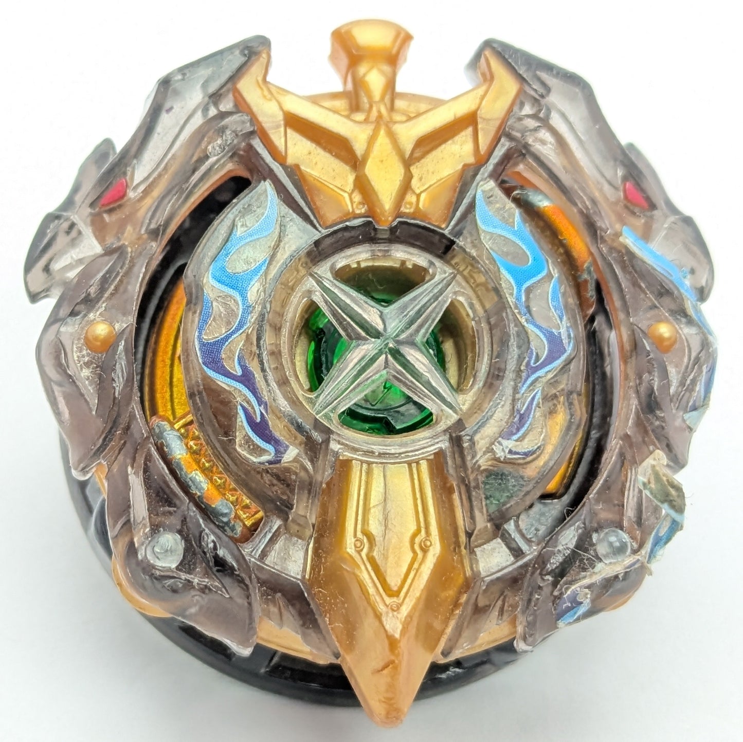 Takaratomy Pre Gen Xcalius Polish Impact - Beyblade Burst - Red Eye Merch