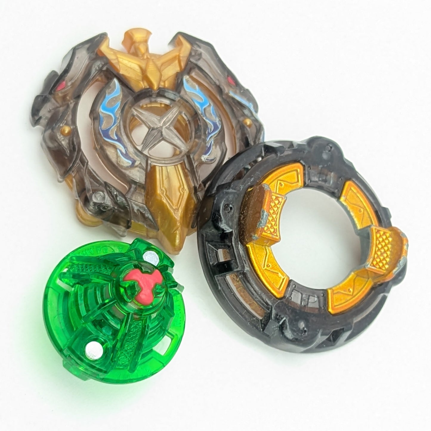 Takaratomy Pre Gen Xcalius Polish Impact - Beyblade Burst - Red Eye Merch