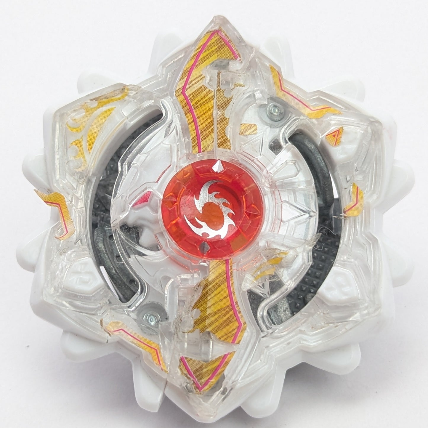 Takaratomy Duo Apollos [White] Beyblade Burst - Red Eye Merch