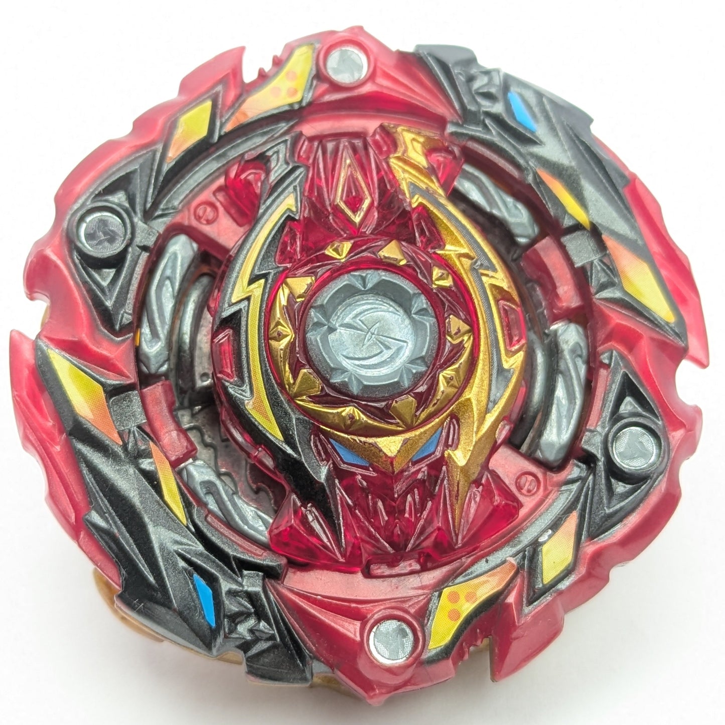 Takaratomy World Spryzen S6 [Stickered] Beyblade Burst - Red Eye Merch