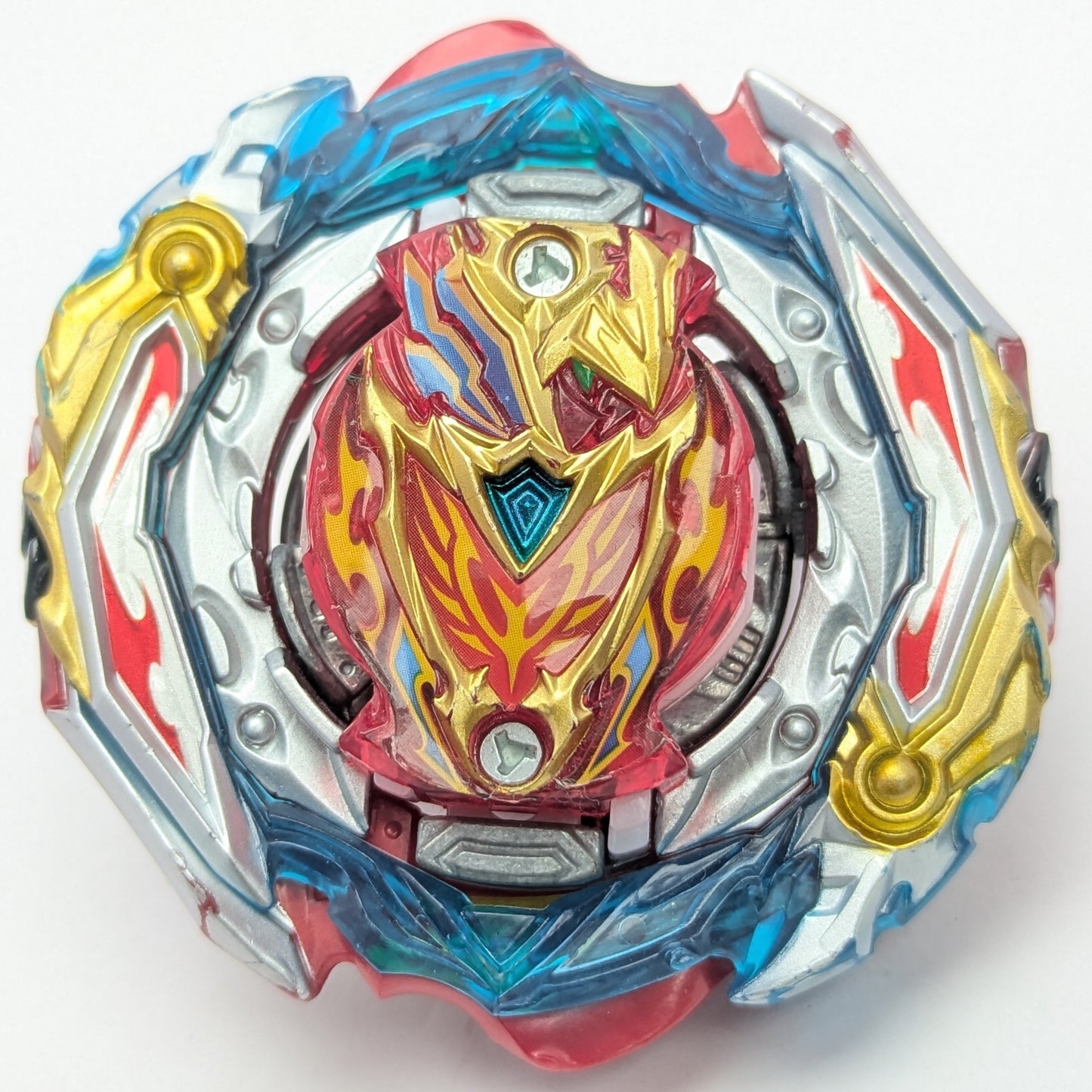 Takaratomy Zest Achilles Illegal Quattro'-4 Beyblade Burst - Red Eye Merch