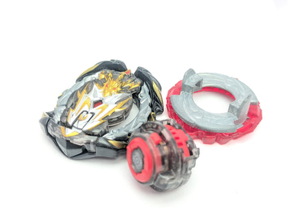 Takaratomy Prime Apocalypse 0Dagger Ultimate Reboot' Beyblade Burst - Red Eye Merch