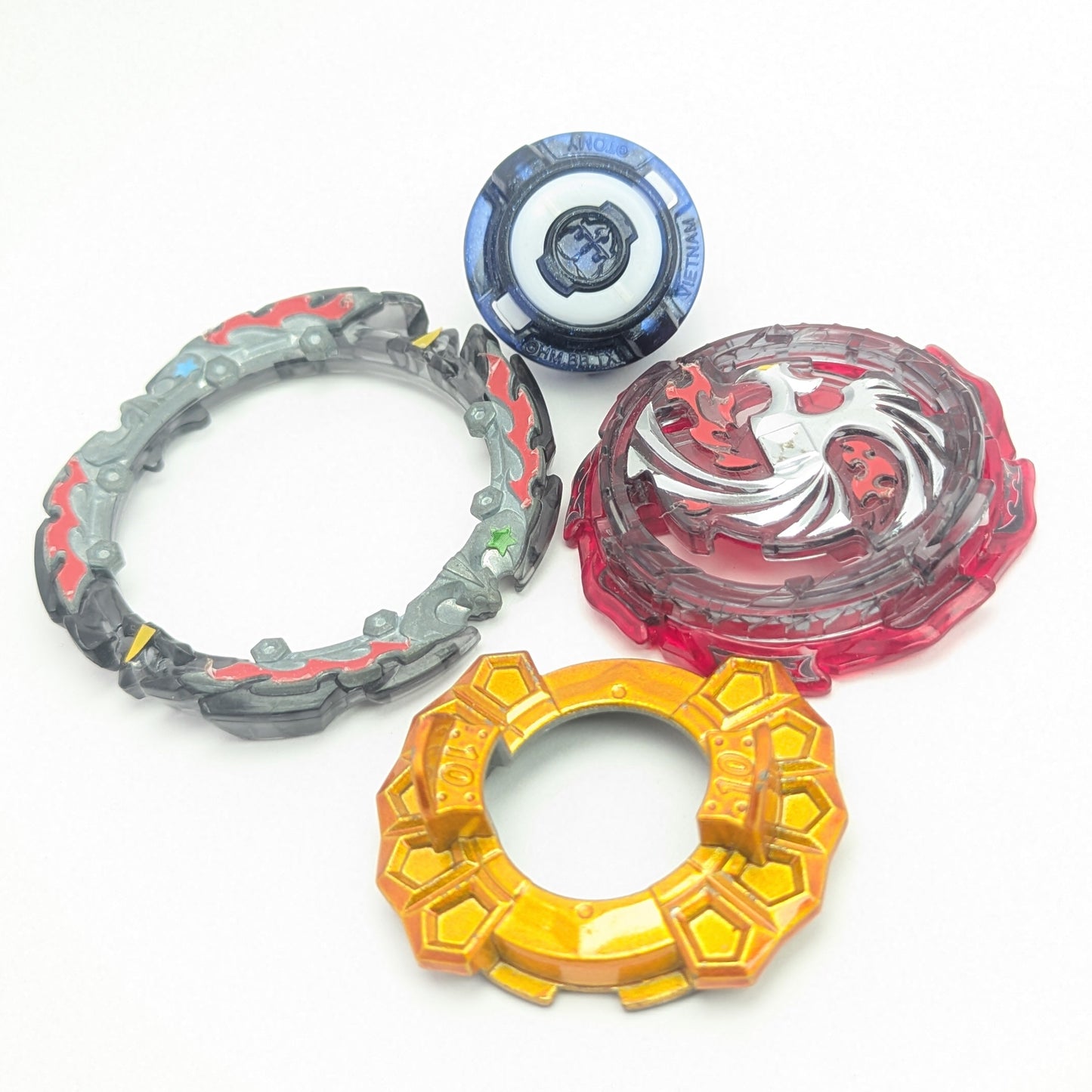 Takaratomy Brutal Luinor Black Beyblade Burst - Red Eye Merch