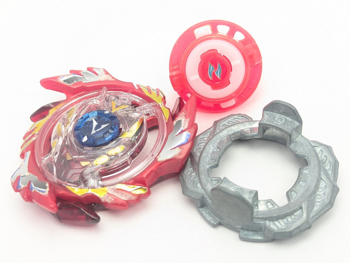 Takaratomy Genesis Valtryek [Red Rare] Beyblade Burst - Red Eye Merch